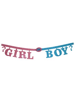 Girl Or Boy Uzar Yazı