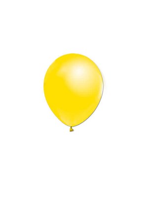 Sarı Metalik Balon 10'Lu 12